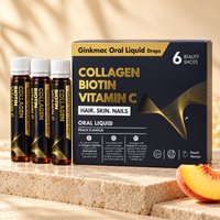 Ginkmac Oral Liquid Drops – Collagen, Biotin & Vitamin C | Beauty & Wellness Formula