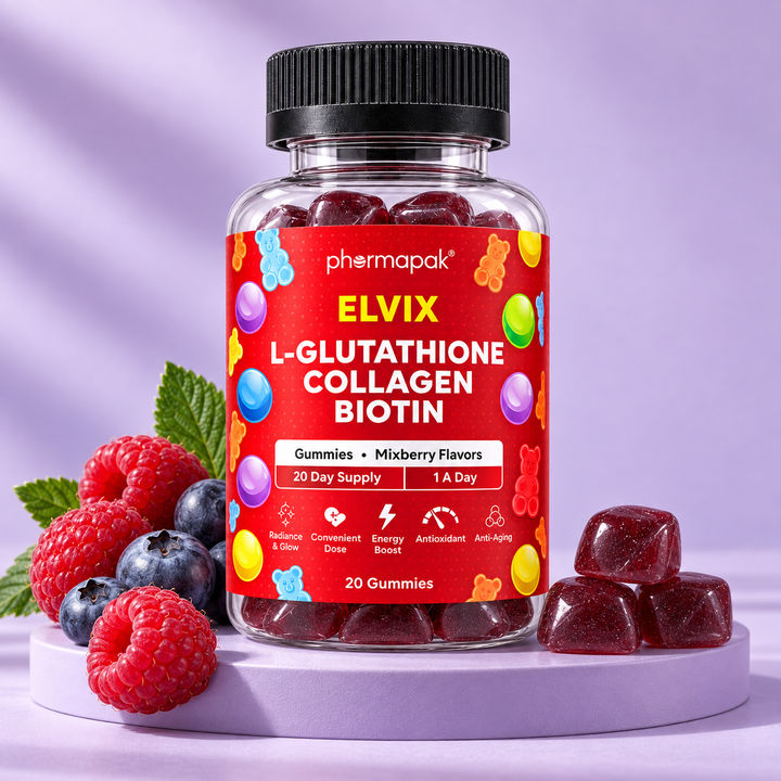 ELVIX Glutathione Glow (Mix Berry)
